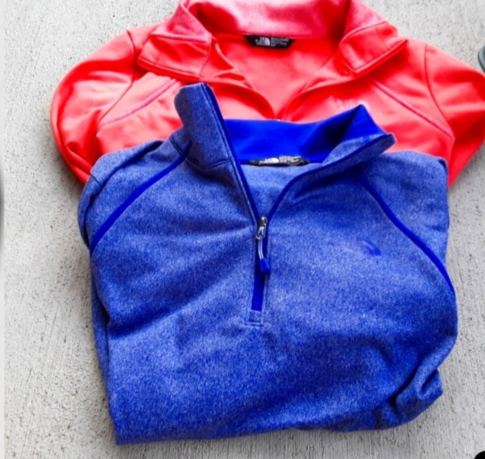 The North Face Glacier Tech 1/4 Zip Tops Bundle Women M