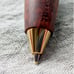 Handmade Rotating Ballpoint Pen, Snakewood Pendant, Luxury, Ultra Rare