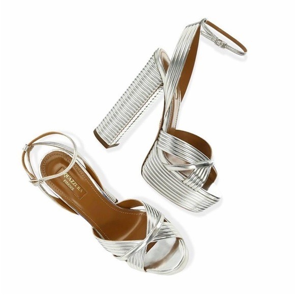 New Aquazzura Sundance platform sandals 38.5 995