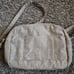 Herschel Orion Beige Adjustable Strap Zippered Crossbody Carryall Bag
