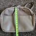 Herschel Orion Beige Adjustable Strap Zippered Crossbody Carryall Bag