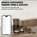 (GeooRood) Smart Dual-Bowl Pet Feeder | Stainless Steel Timed & Portion Control