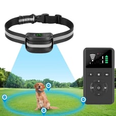 2 in 1 GPS Wireless Dog Fence with Remote Training, Radius from 33 Yards to 1083