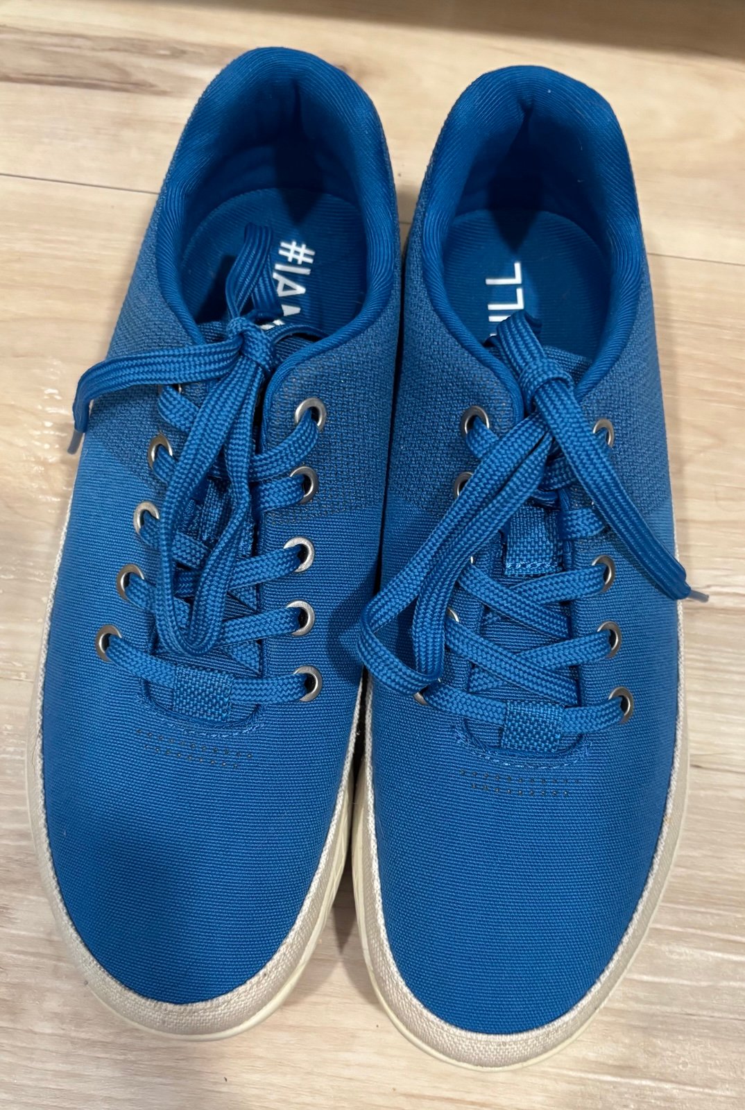 Nobull Canvas Athletic Sneaker -EUC - Blue Womens 9.5