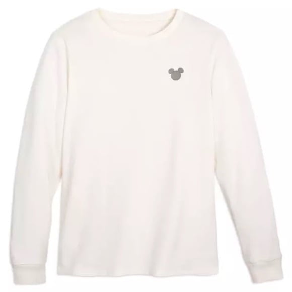 SOLD OUT Disney • Adults Long Sleeve Shirt Homestead Mickey Icon - White