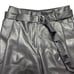 BCBGMAXAZRIA Pleated Faux Leather Pants Size M