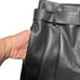 BCBGMAXAZRIA Pleated Faux Leather Pants Size M