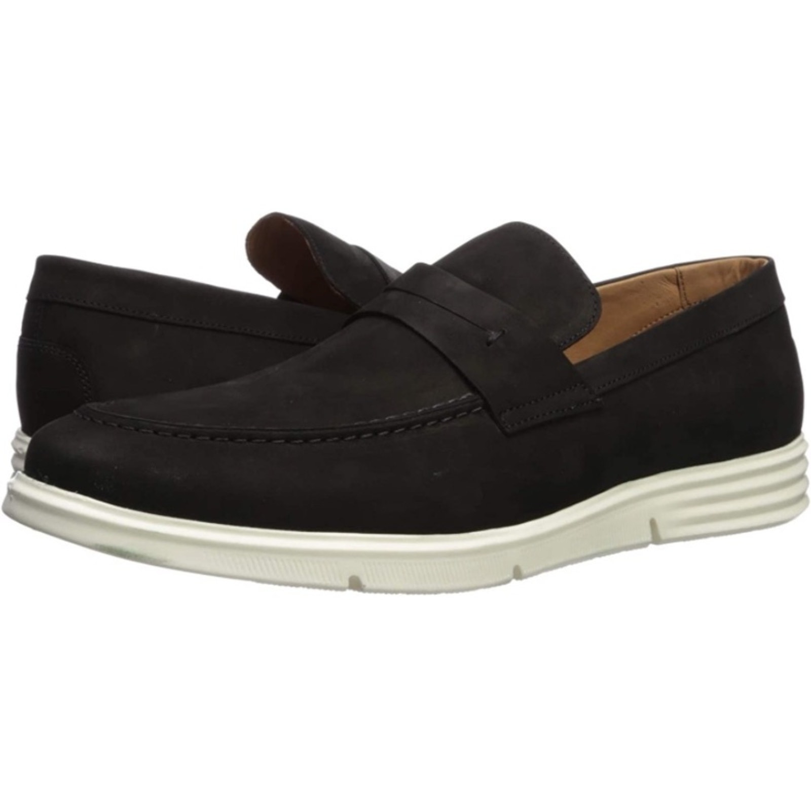 Drivers Club USA New Haven Black Nobuck Loafer NIB