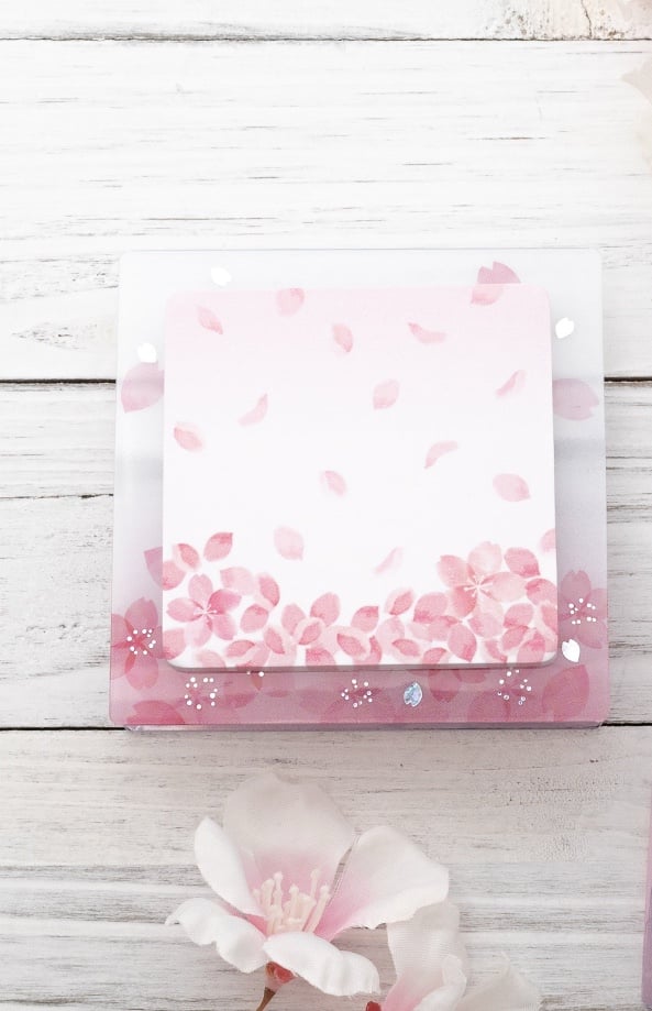 Japanese Cherry Blossoms Sticky Notes | 30 Sticky Notes | Sakura