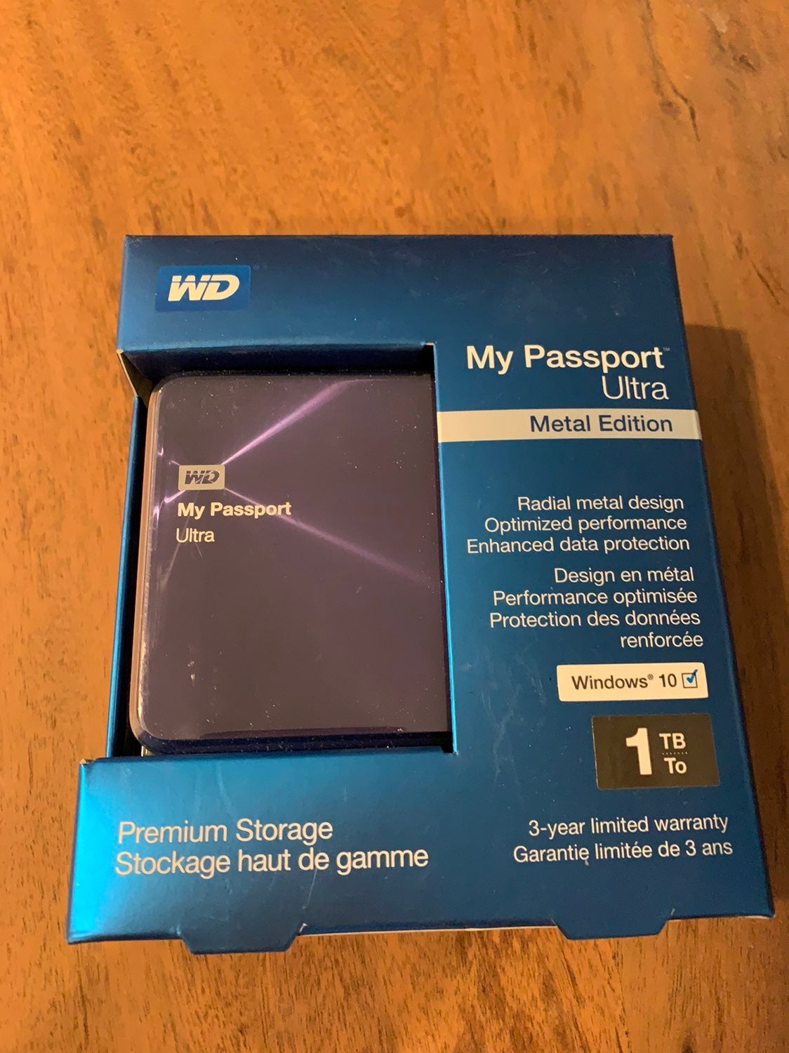 WD 1TB Portable External Hard Drive