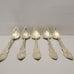 Lot Of 5 1847 Rogers Bros. Columbia Pattern Fruit Spoons c. 1893 Antique