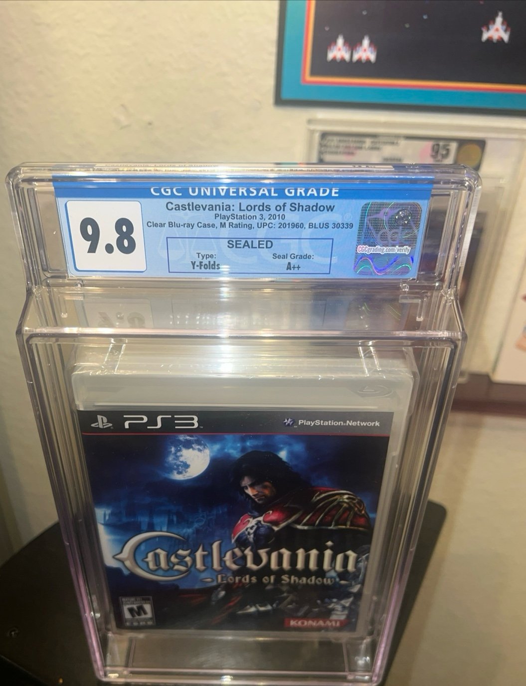 Castlevania Lord Of Shadows PS3 CGC 9.8 A++