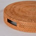Wicker Trays Set of 2 for Coffee Table , Couch Tray , Decorative Tray