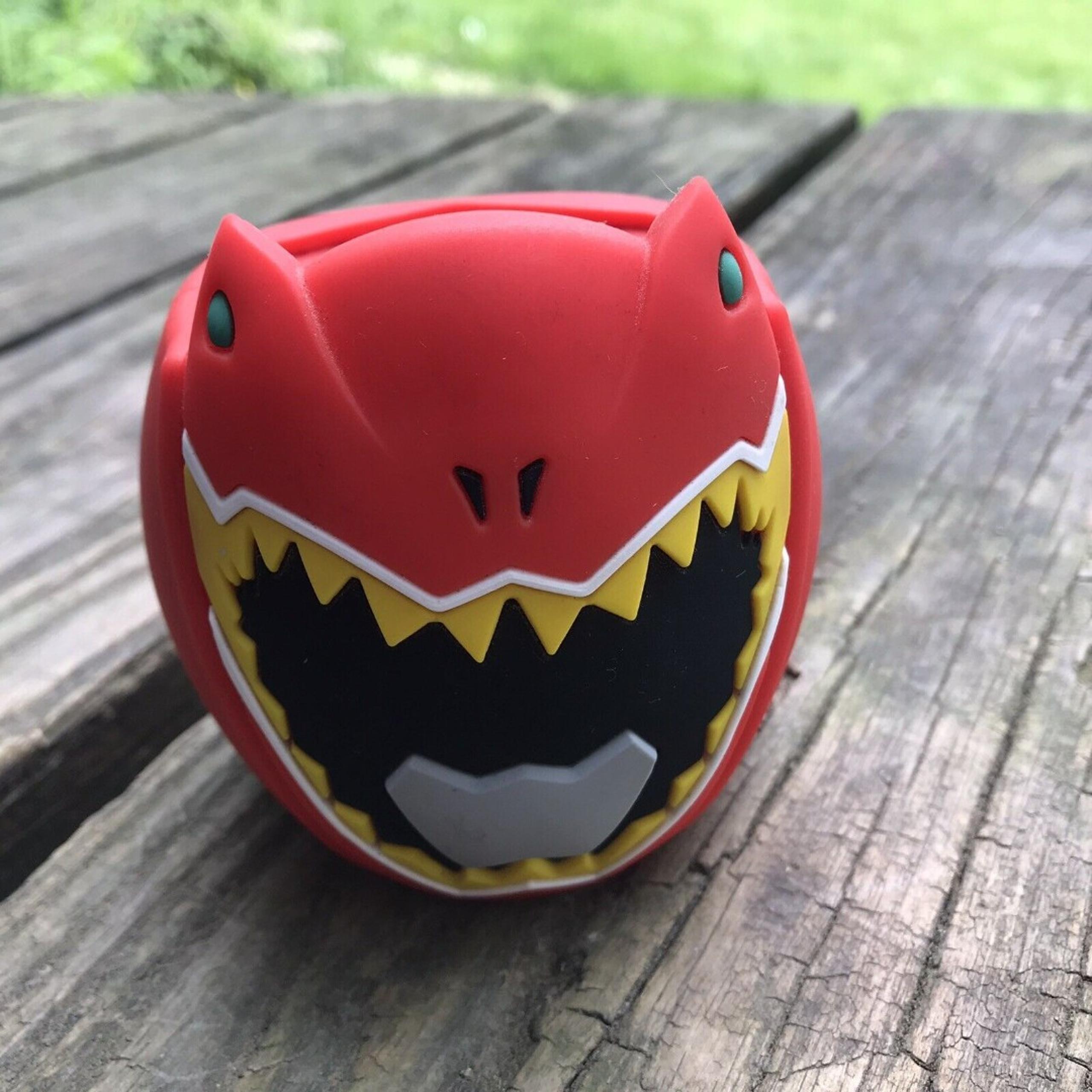 Sakar SP2-03032 Kids Power Rangers Molded Bluetooth Speaker Red Dino Charge 2015 - Sakar International