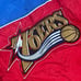 Vintage Philadelphia 76ers NBA “Reversible” Puffer Jacket