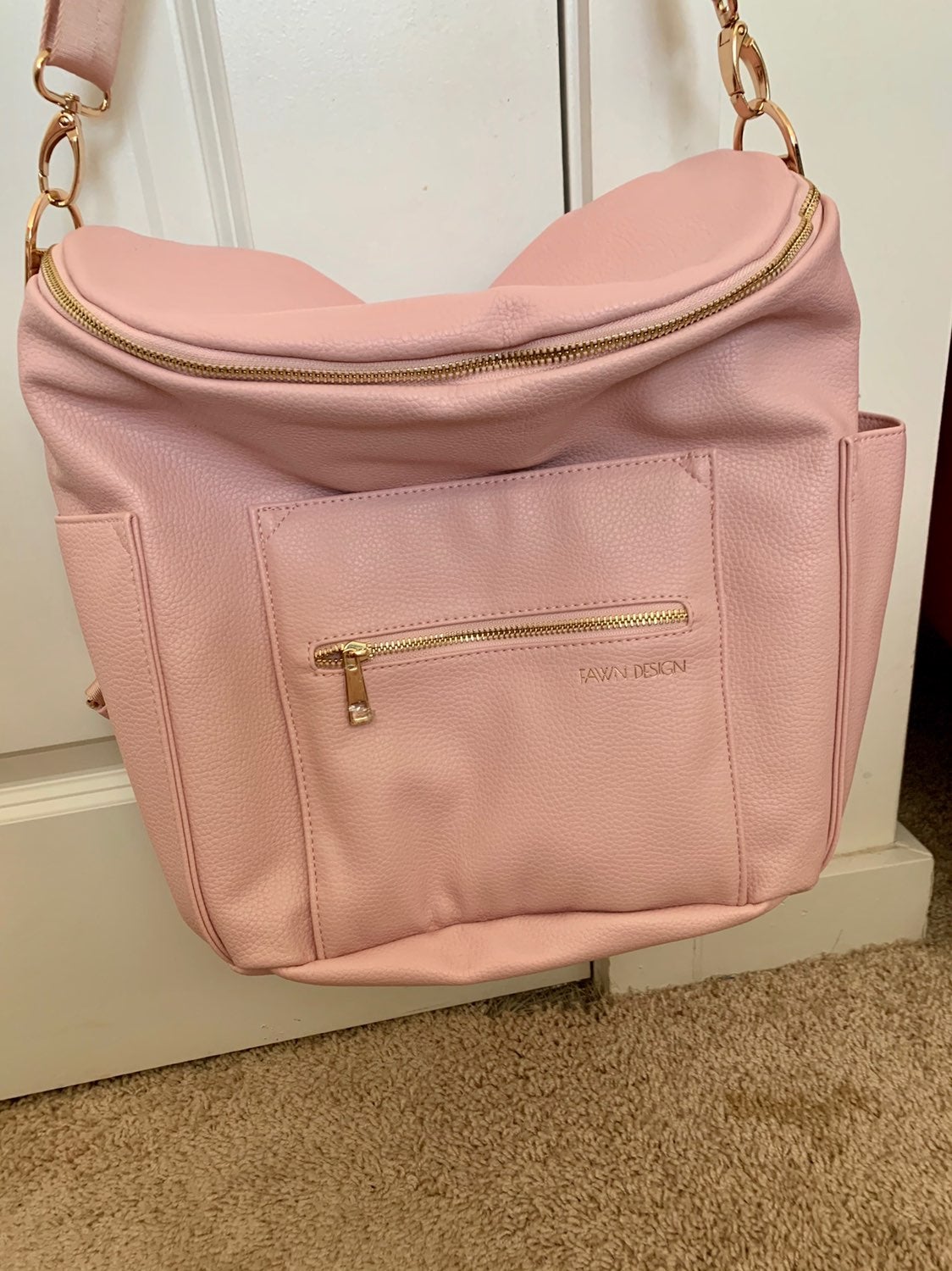 Fawn Design Original Diaper Bag Blush Pi
