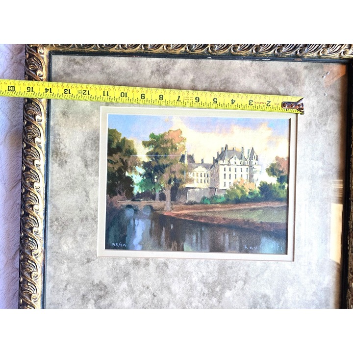 Rare HTF Max Hayslette Limited Edition Professionally Framed 17 x20 minor chip