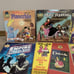 Disneyland Peter Pan Wonderland 33 1/3 45 RPM Book and Record Lot of 14