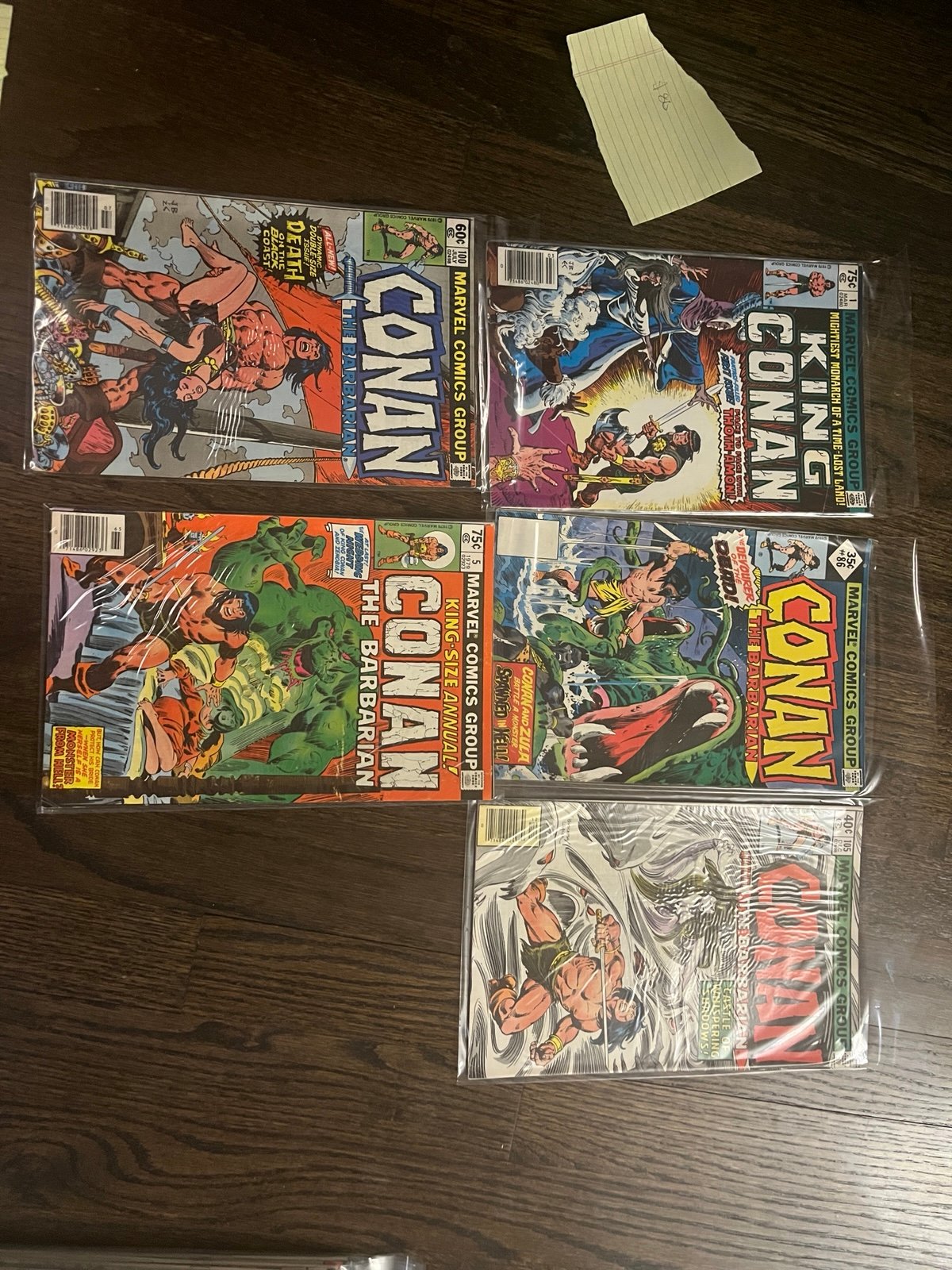 Conan/King Conan Comic Bundle