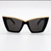 SAINT LAURENT SL570 Gold Black Women SL570 Sunglasses SAINT LAURENT