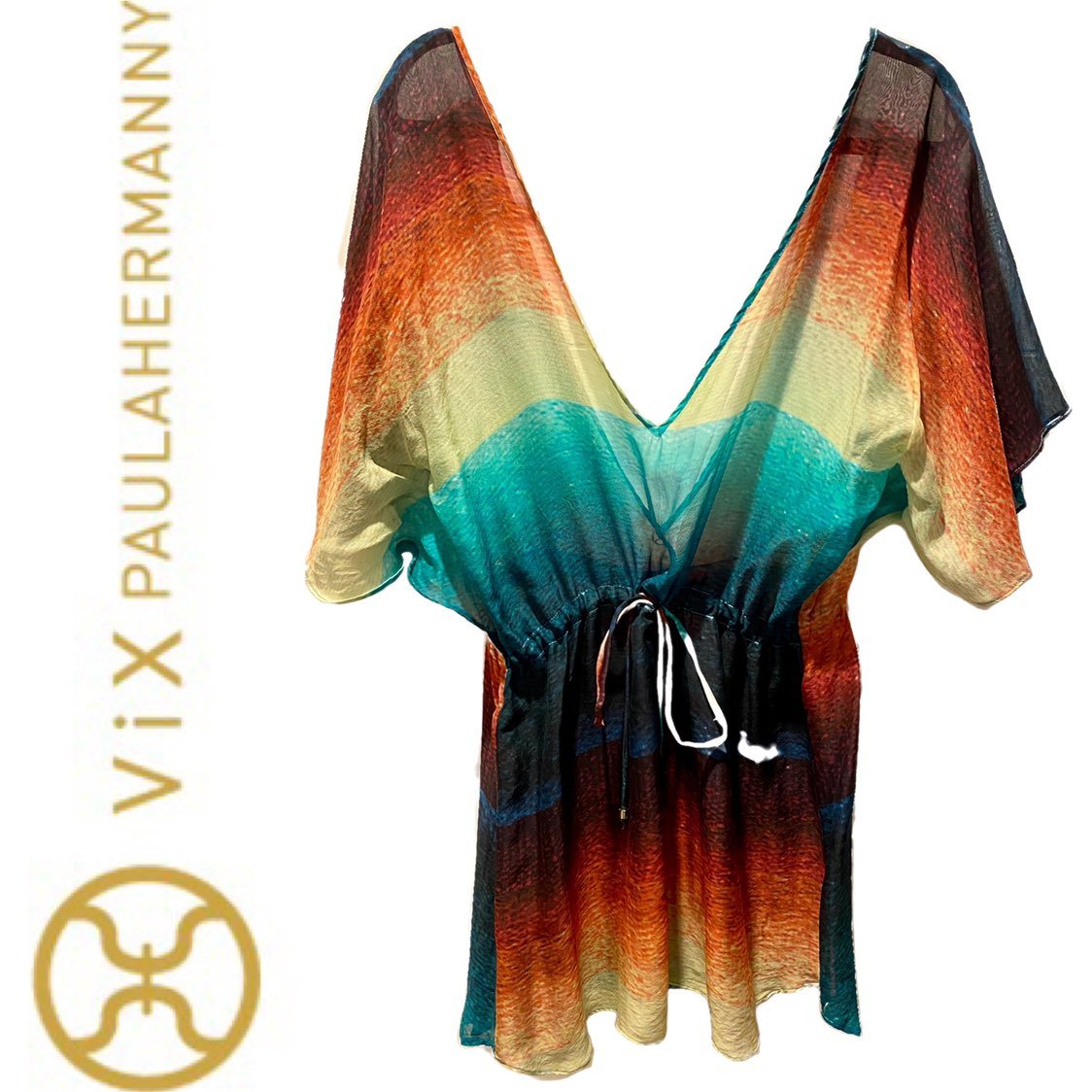 NWT VIX PAULA HERMANNY Swimsuit Coverup