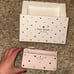 Kate spade pink heart Boxed Madison Heart Studs Large Slim Card Holder purse