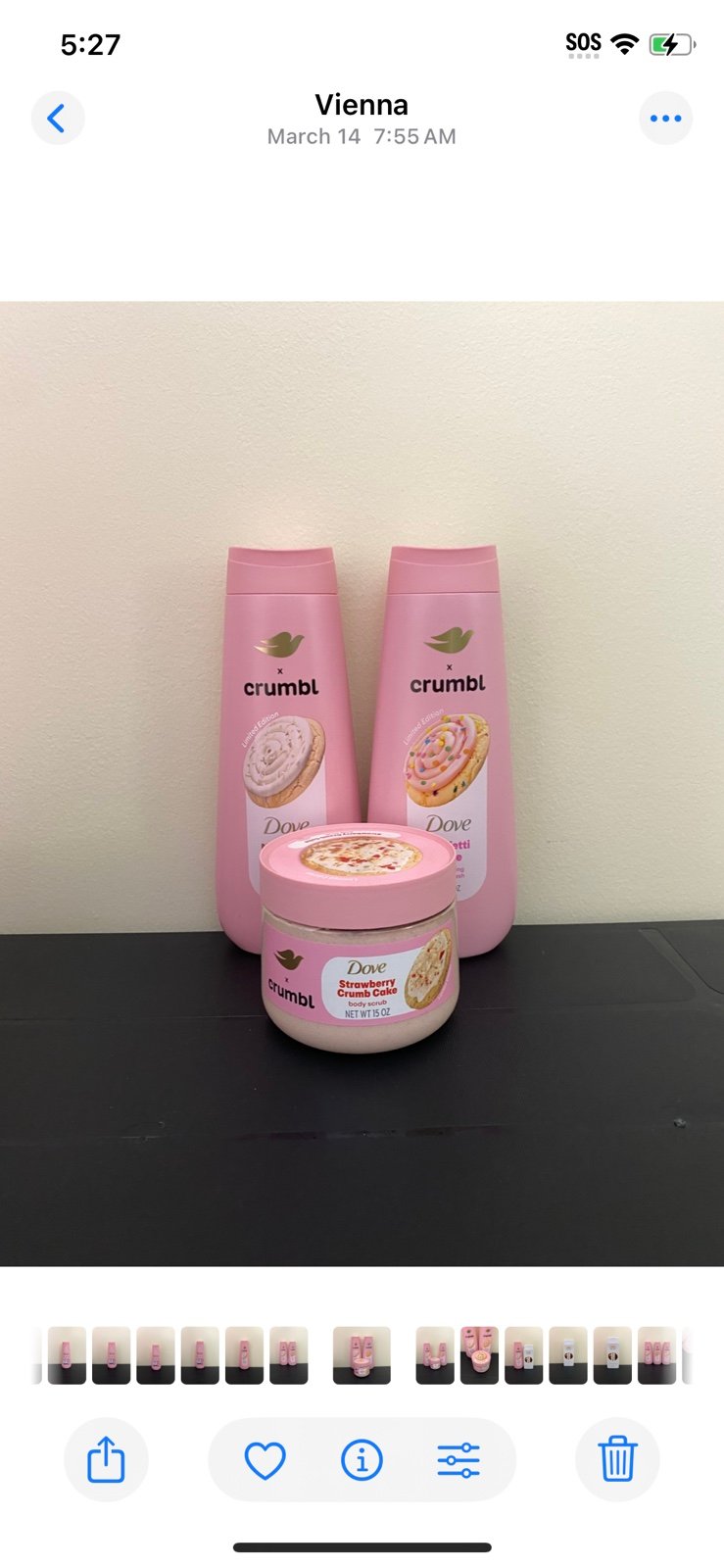 Dove x Crumbl Body Care Bundle
