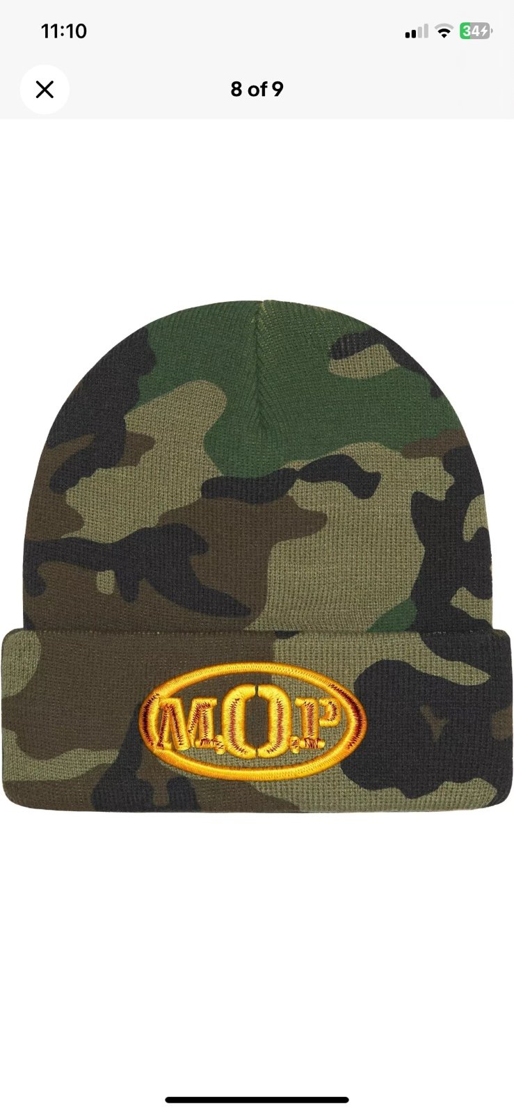 Supreme mop Beanie fw2024 new m.o.p. Hats
