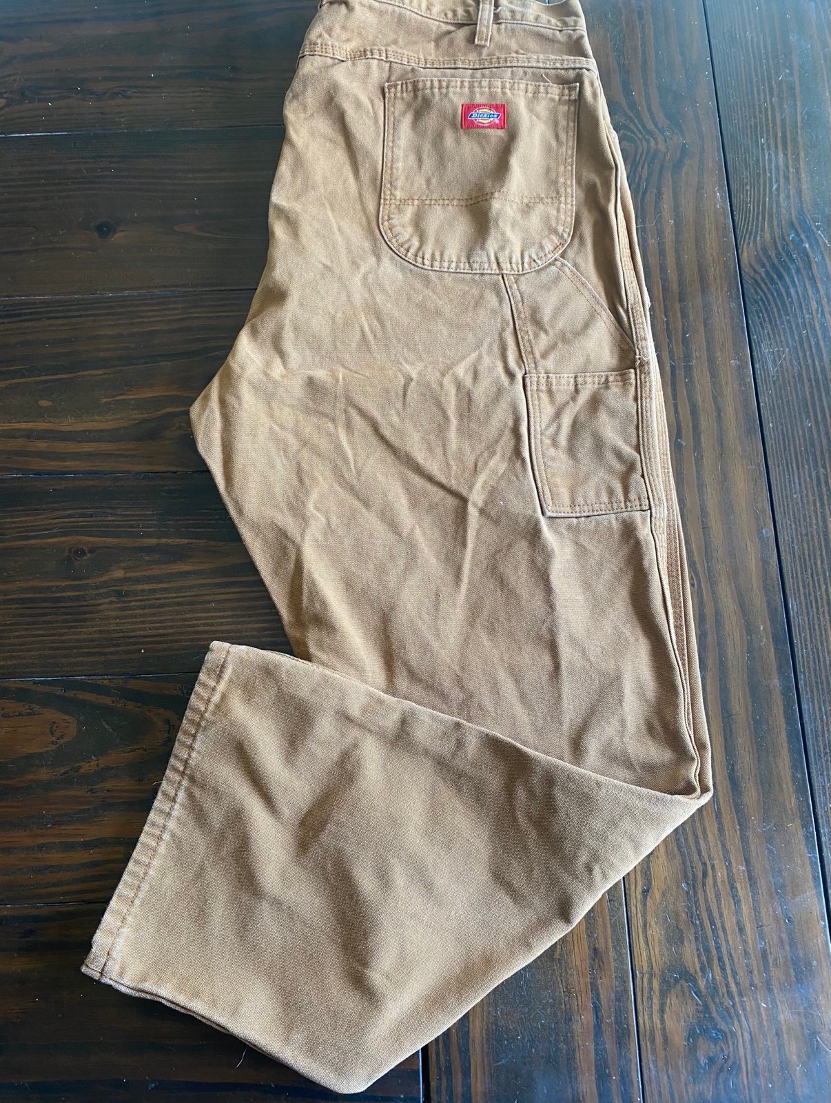 Dickies Workwear Heavy Duty Carpenter Duck Pants 44x30 100% Cotton