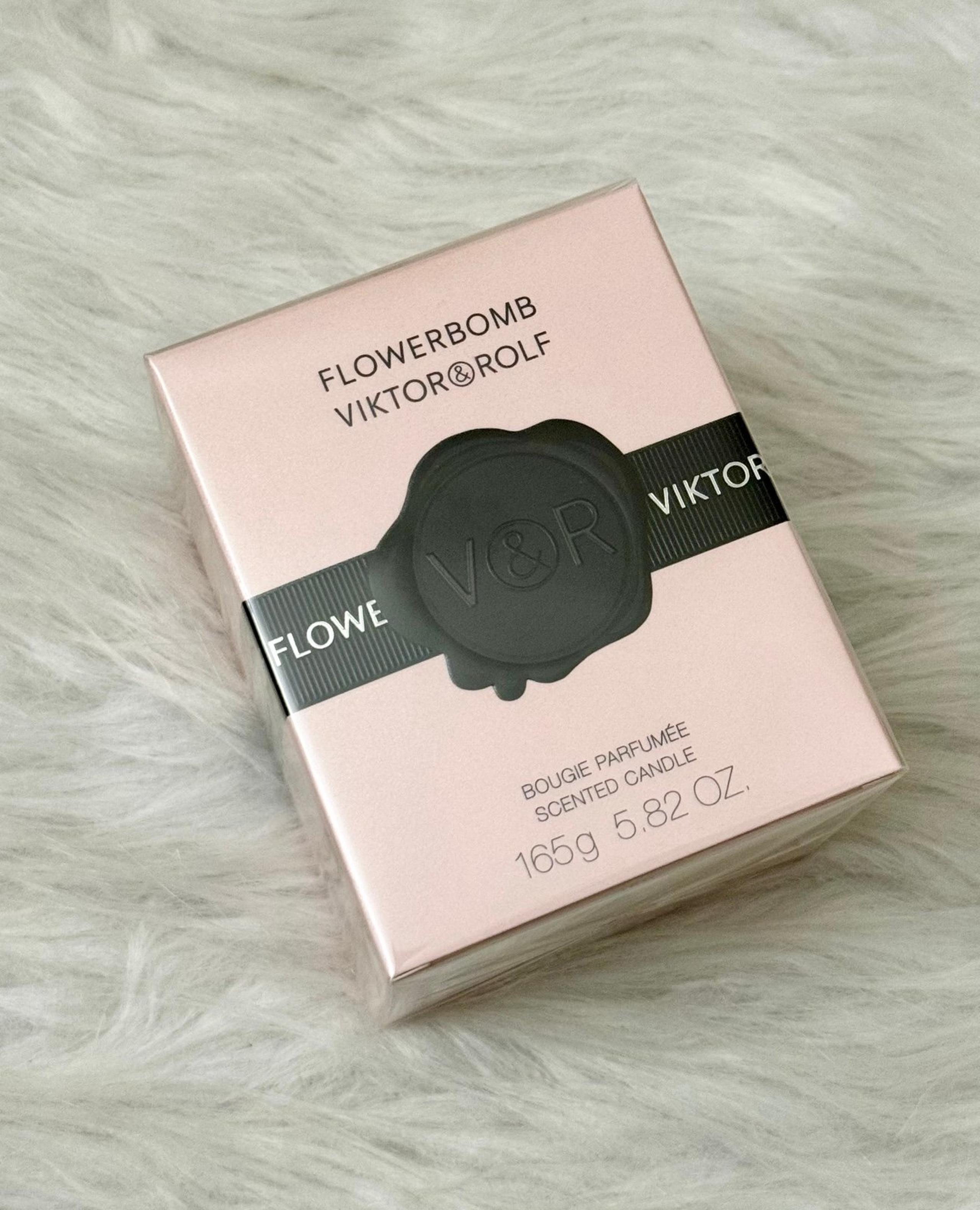 Viktor & Rolf Flowerbomb Perfume Bougie Scented Candle 5.8 Oz 165g Large Sealed