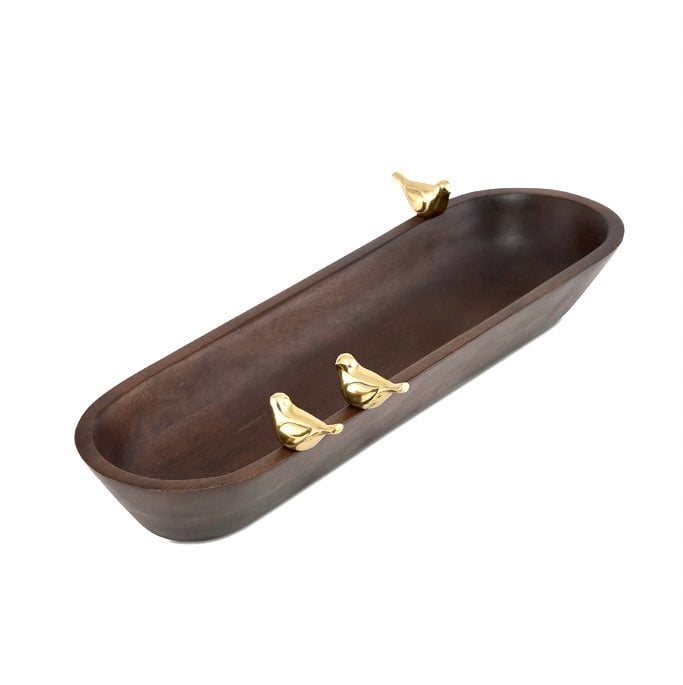 Palmero Large Goldfinch Dish Brand New in Box
