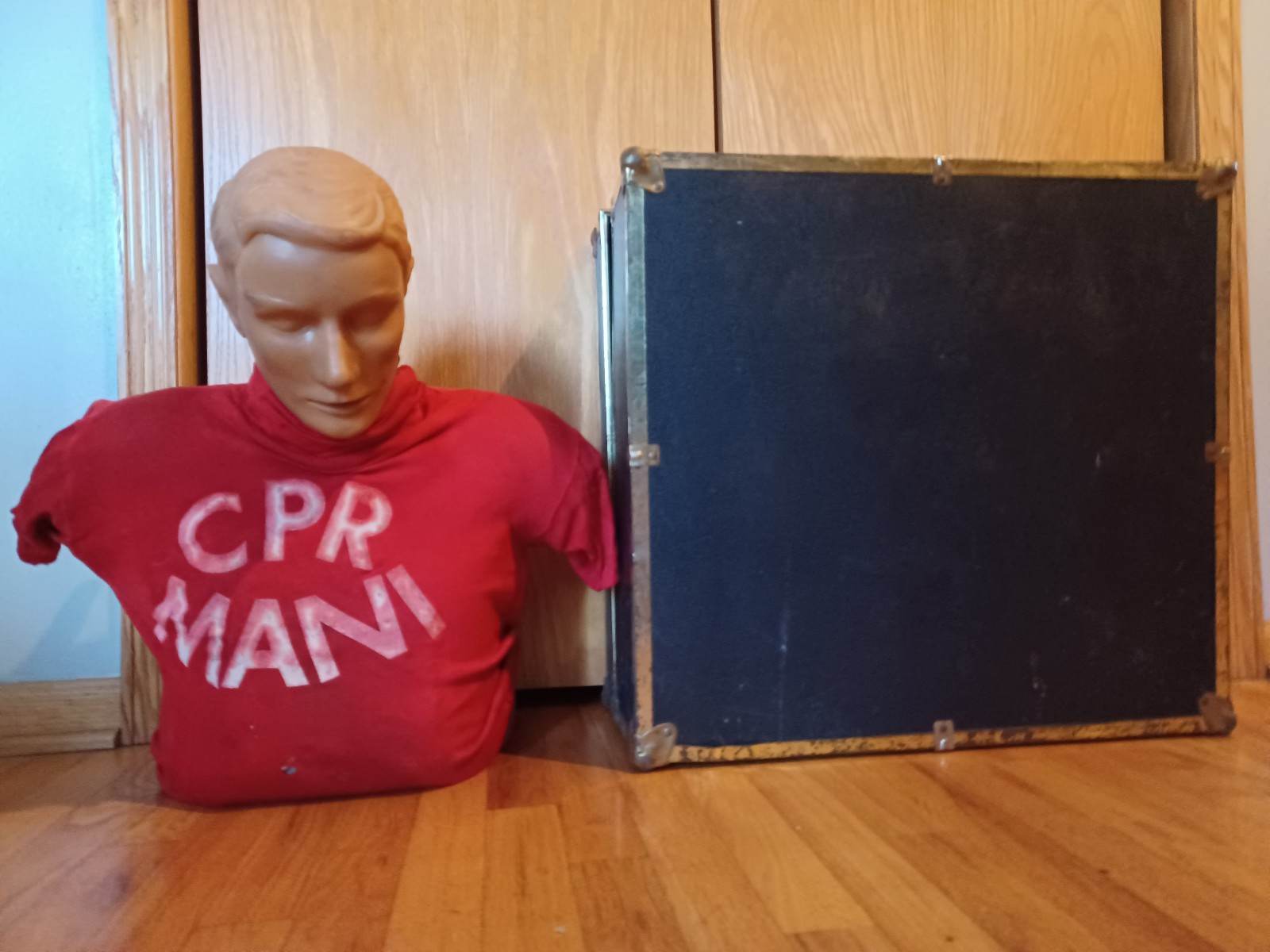 Vintage 70s CPR Mannequin + Original Case