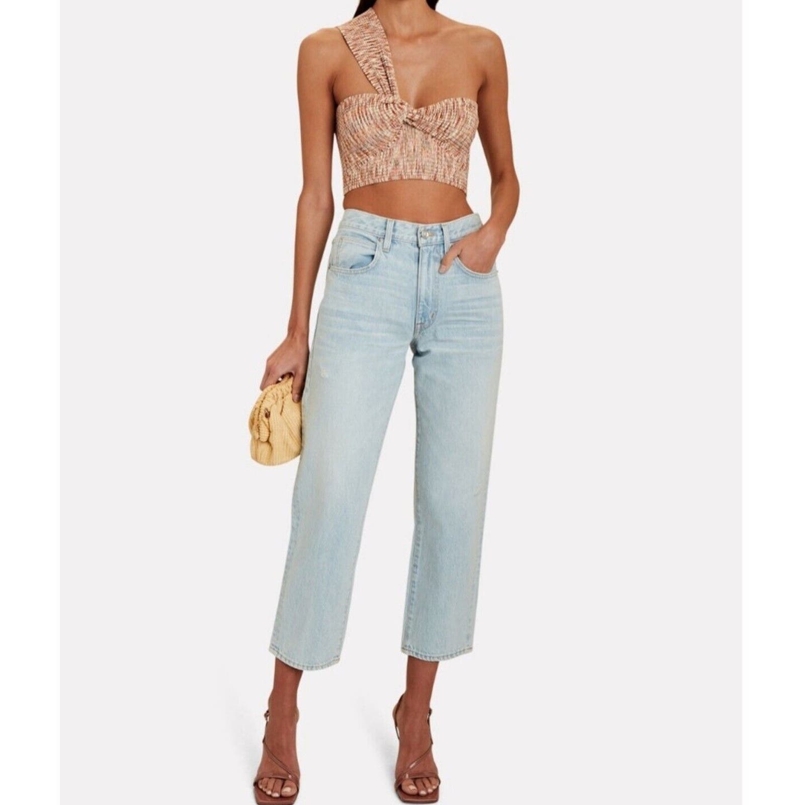 SLVRLAKE Sophie Crop In Love Song Jeans, Size 25