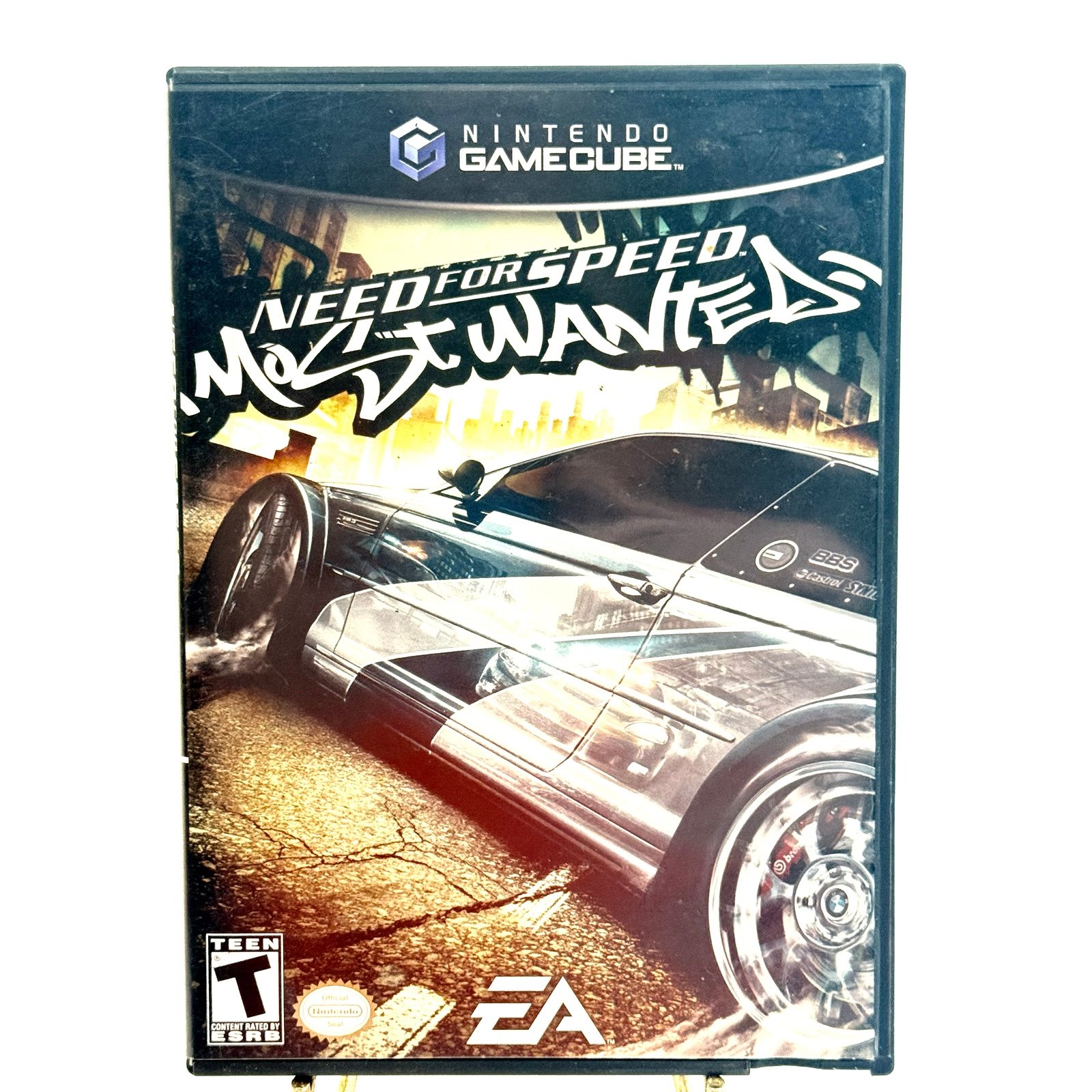 Vtg Need for Speed: Most Wanted Nintendo GameCube Rated T EA Sports Instruction