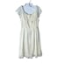 New THE KOOPLES Soft Ivory Lace Off the Shoulder Mini Dress Women’s Sz l