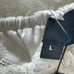 New THE KOOPLES Soft Ivory Lace Off the Shoulder Mini Dress Women’s Sz l