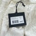 New THE KOOPLES Soft Ivory Lace Off the Shoulder Mini Dress Women’s Sz l
