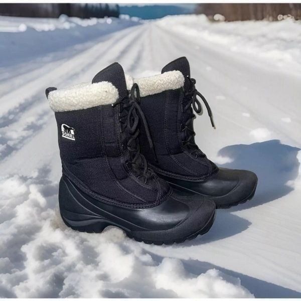SOREL Cumberland NL1436-010 Women's Winter Boots Black Size 7M