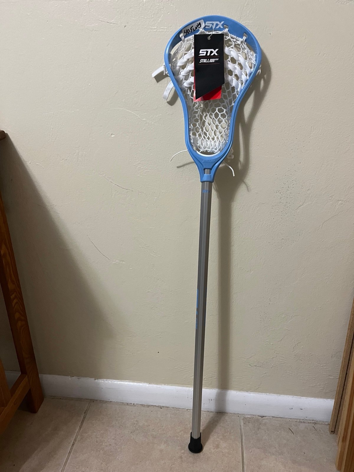 lacrosse stick Stx stallion blue
