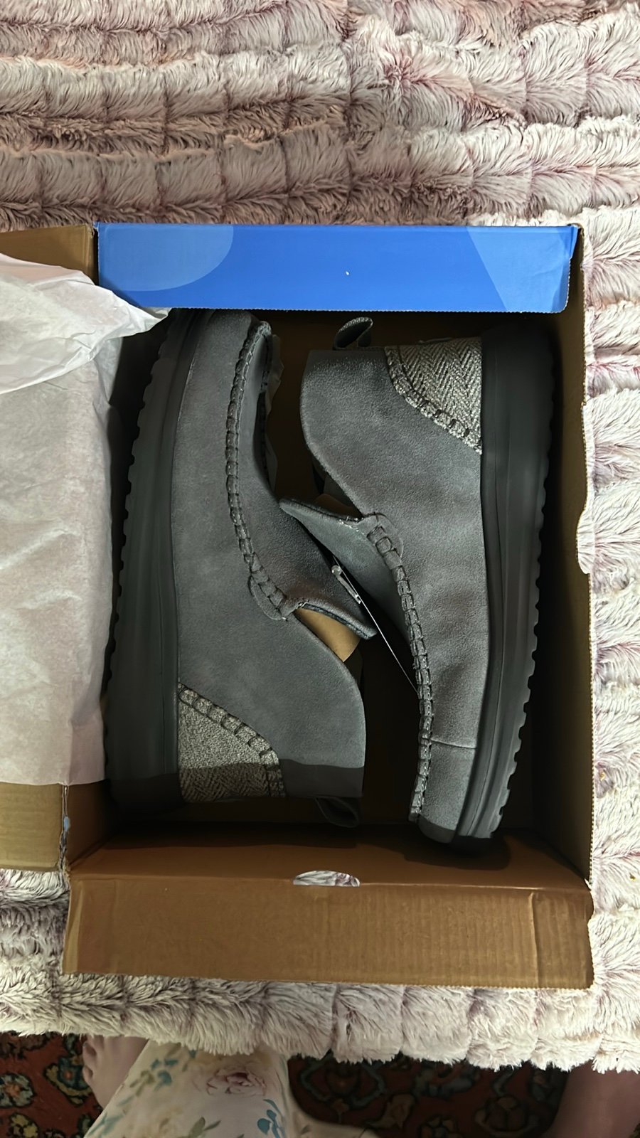 Hey Dude Suede Denny Boot size 9