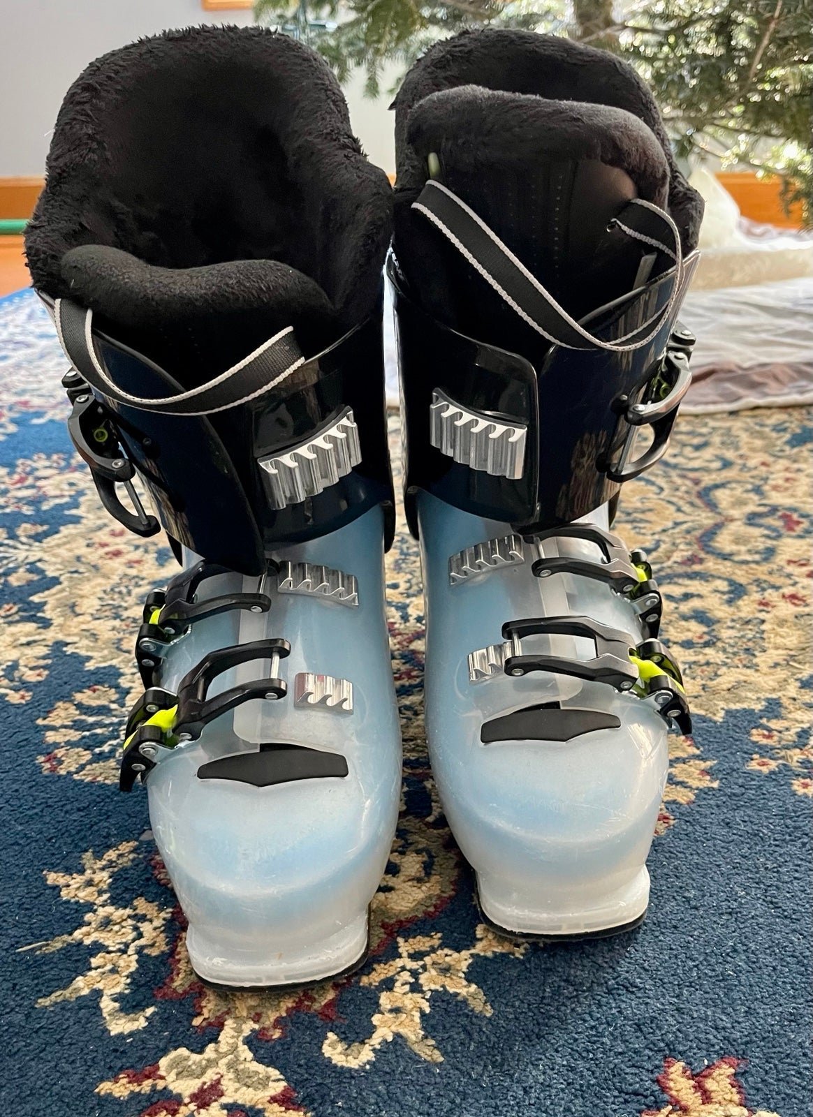 Alpina AJ3 MAX Junior Ski Boot - Black, Blue