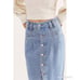 NWT FREE PEOPLE Sidney Midi Jean Skirt S