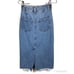 NWT FREE PEOPLE Sidney Midi Jean Skirt S