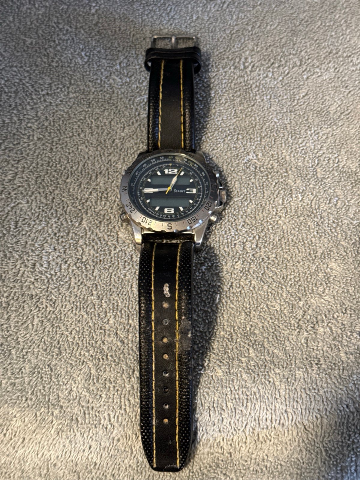 Stauer Centurion Hybrid Chronograph Watch Men's 20409