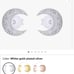 Aria Jewels Diamond Accent Crescent Moon Studs