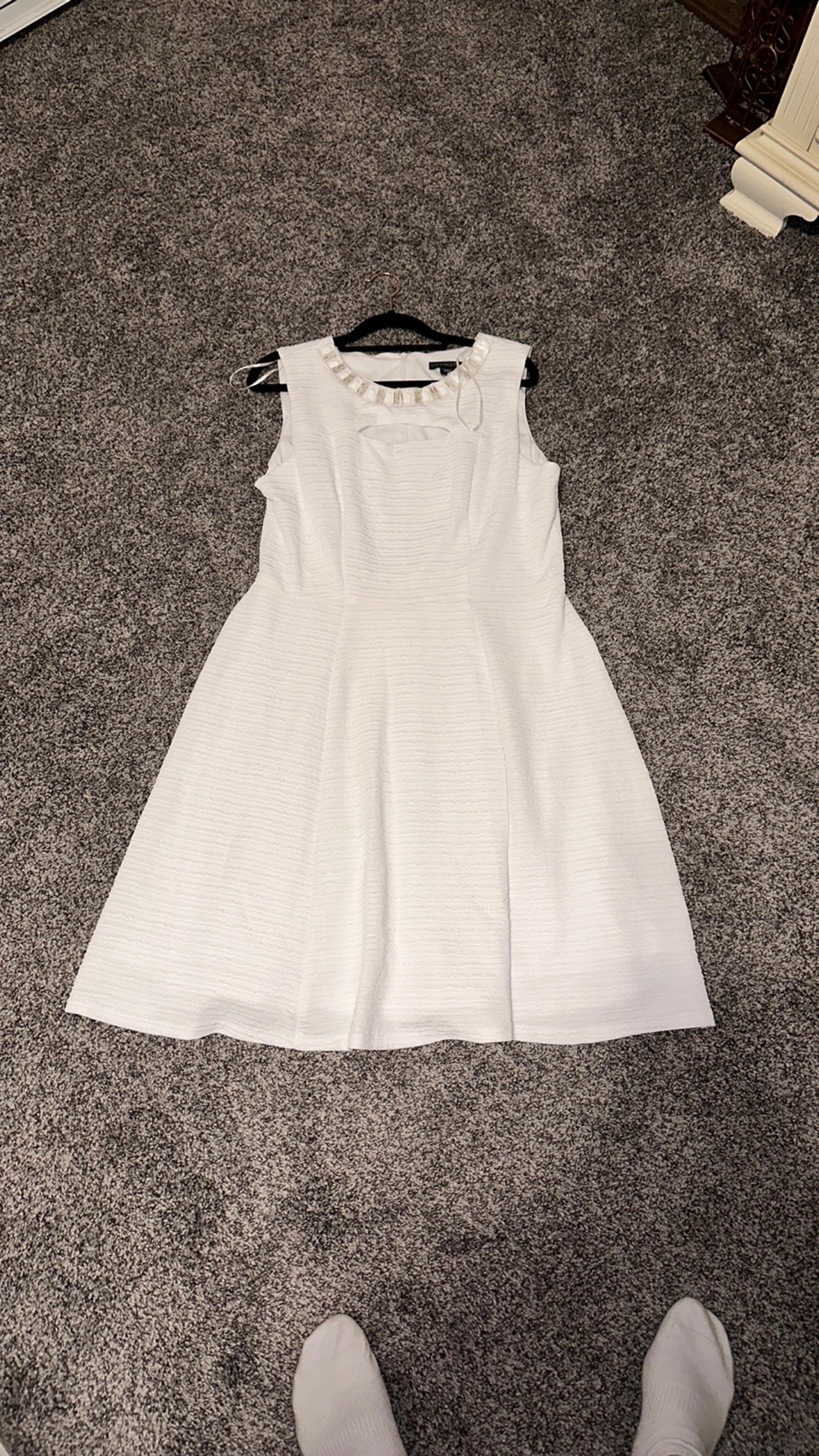 White dress