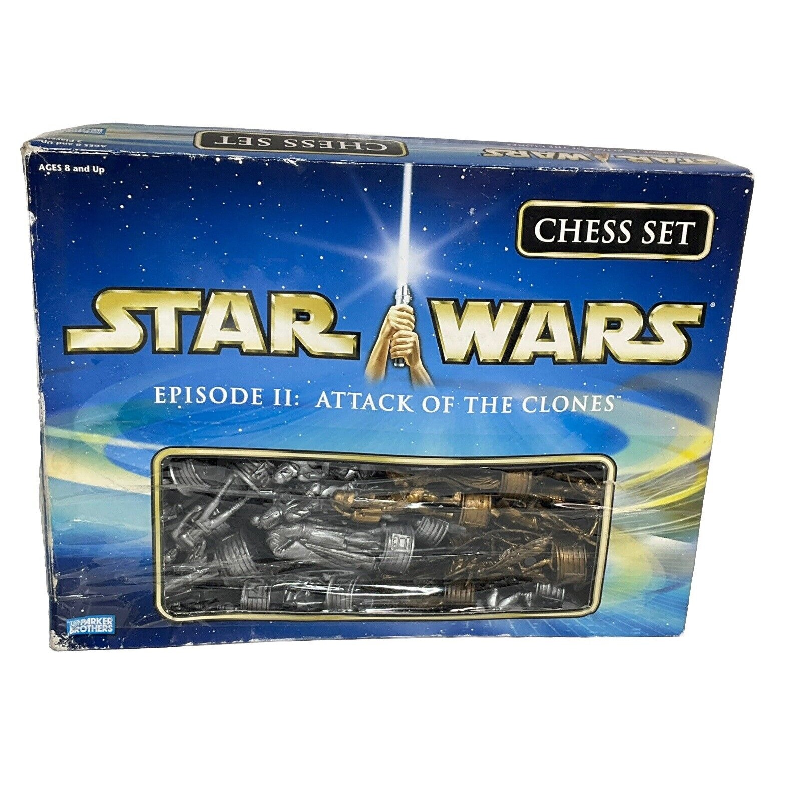 Star Wars Chess Game Episode II Attack of The Clones 2003 Hasbro Parker Brothers