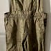 Zara Trafaluc Denimwear Green Camouflage Overalls size Small