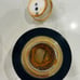 Vintage Table Lighter & Ashtray Black Gold Large Heavy Tray Brass Gold Plated