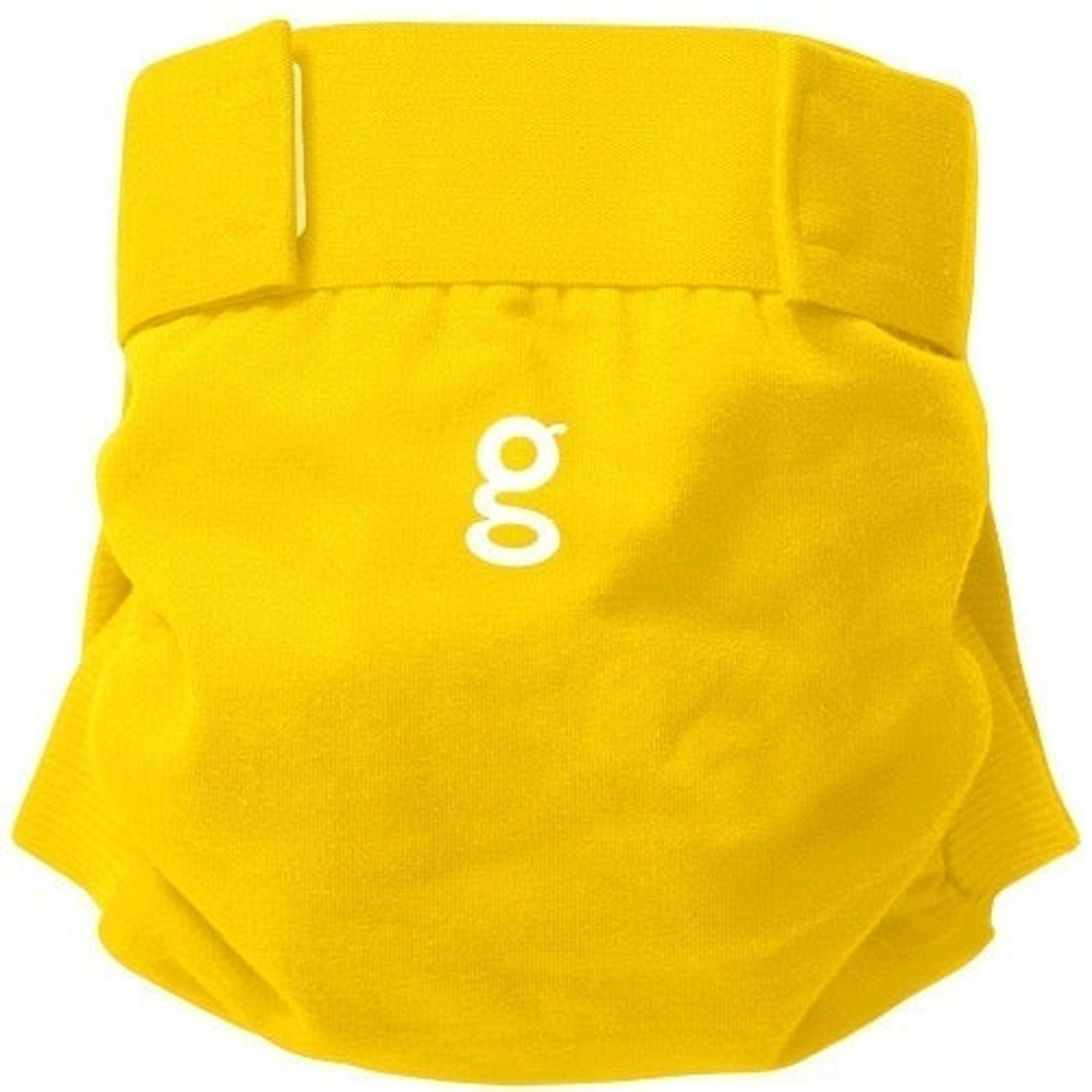 NEW gDiapers Cloth Diaper - Good Morning Sunshine (Yellow) - LARGE